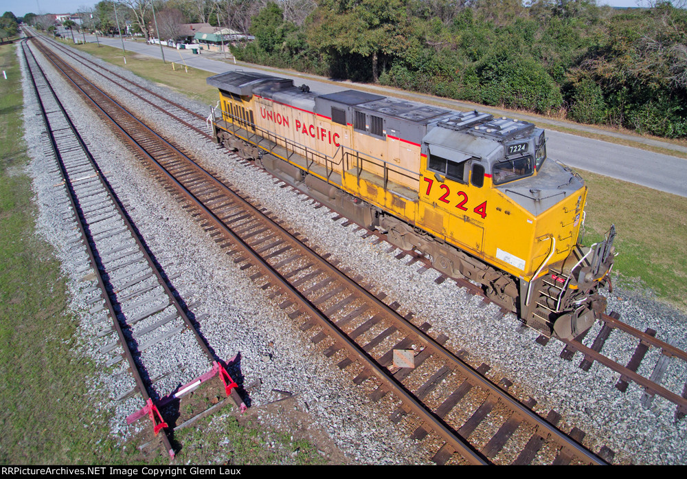 UP 7224 as seen from my new quadcopter